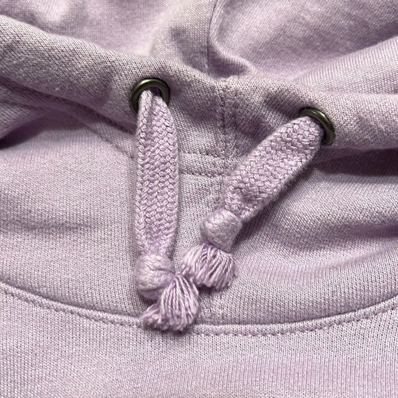 Champion Lavender Purple Teal Logo Script Hoodie Sz Medium - Picture 9 of 12